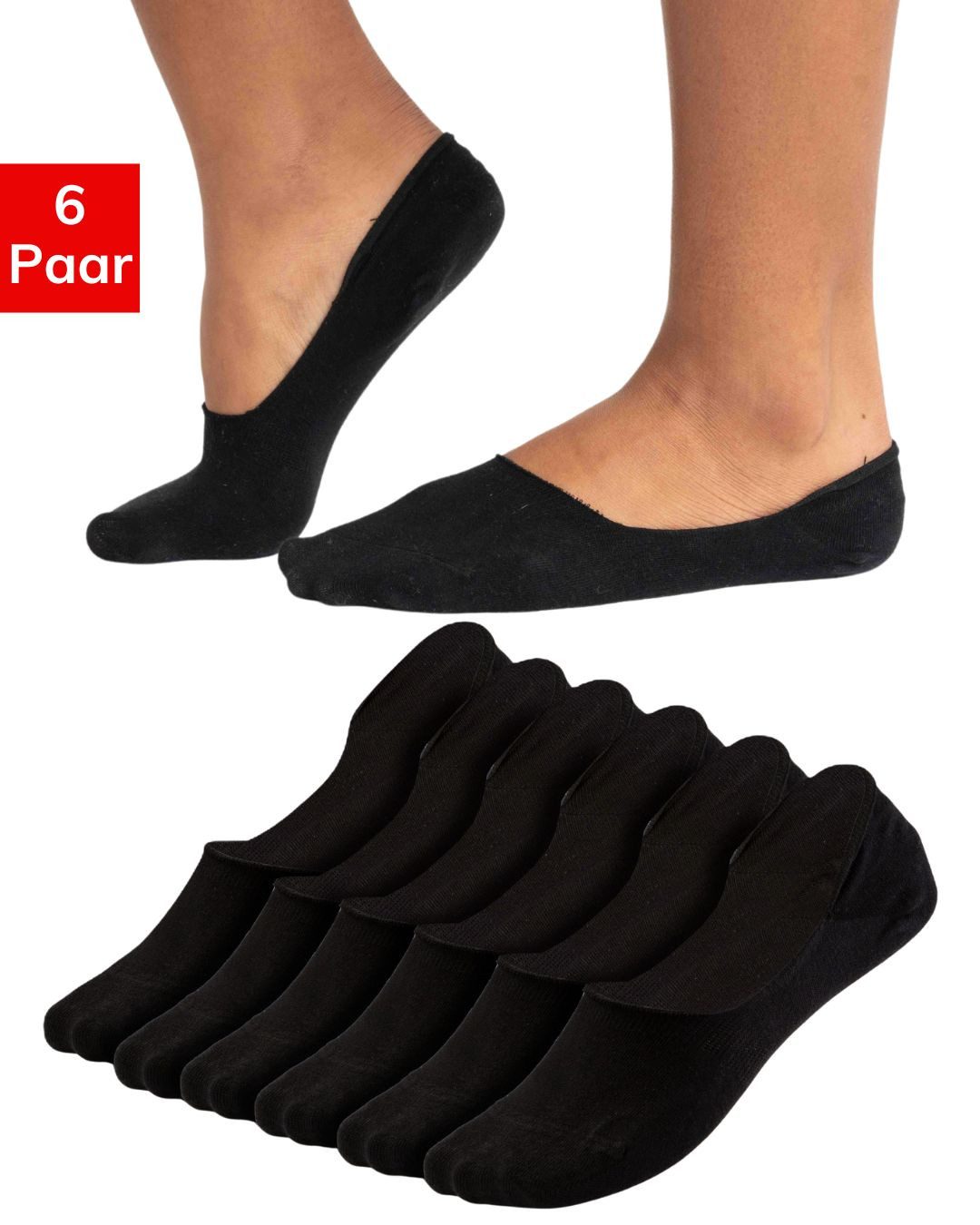 QSOCKS Füßlinge Loafer Medium Cut Balerina günstig online kaufen