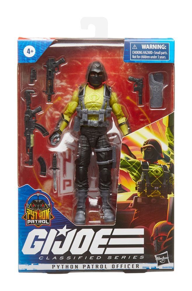 Hasbro Actionfigur G.I. Joe Classified Series 2023 Python Patrol Officer Actionfigur