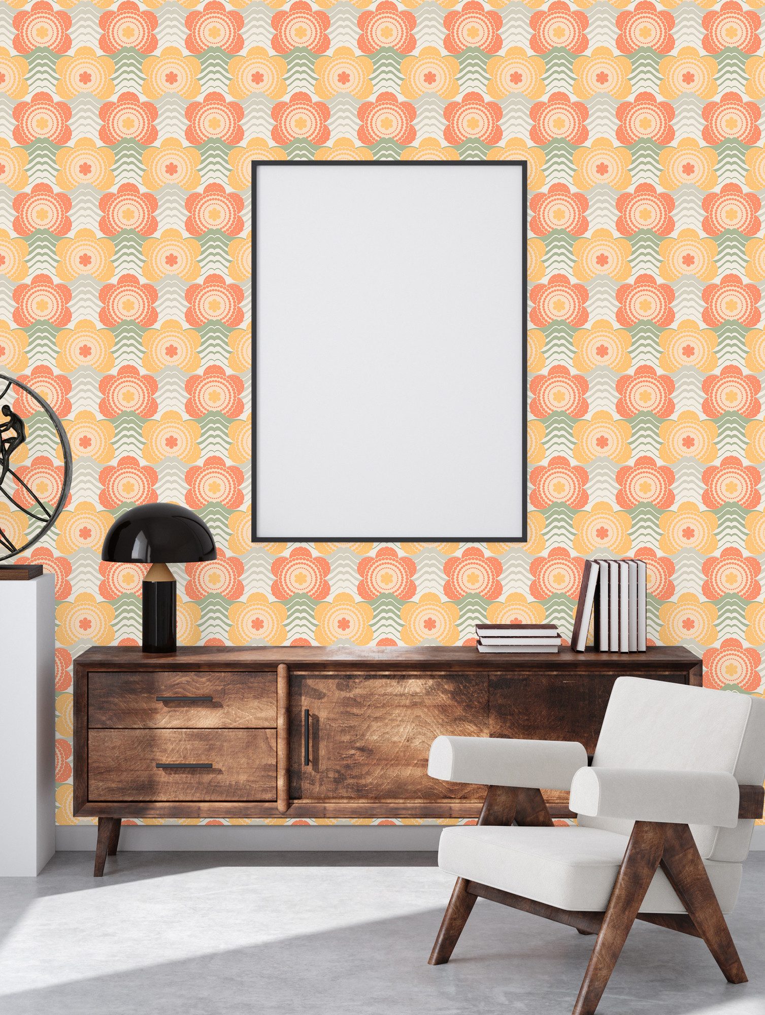 Bricoflor Vliestapete Retro Chic 395394 günstig online kaufen