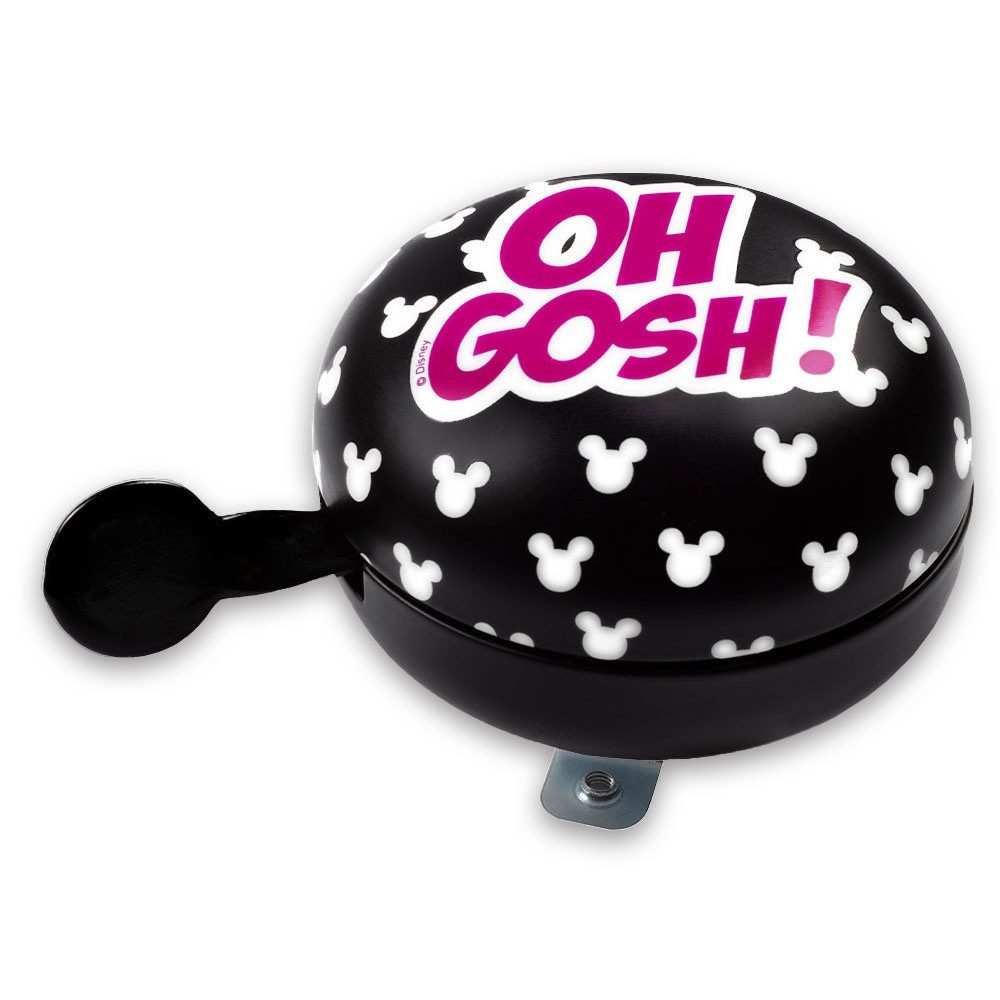 Seven Polska Fahrradklingel Disney 2-Klang Fahrrad Glocke Minnie Mouse: Oh Gosh! XXL Ø 80mm
