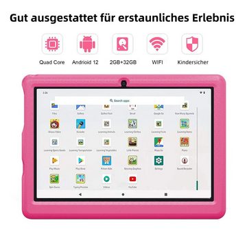 BUFO KT1006 Tablet (10,1", 32 GB, Android 12, hohe Akku-Kapazität)