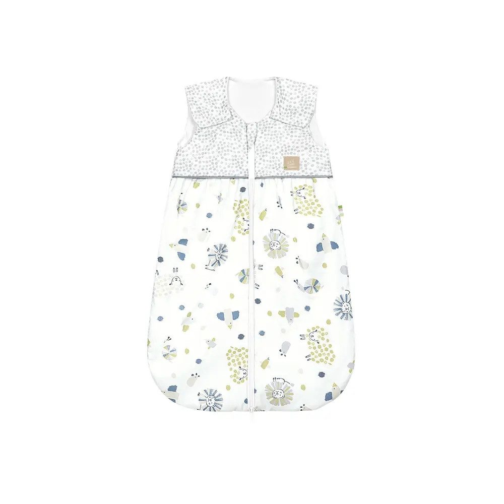 Odenwälder Babyschlafsack anni light Schlafsack Gr. 70, Wildlife grey