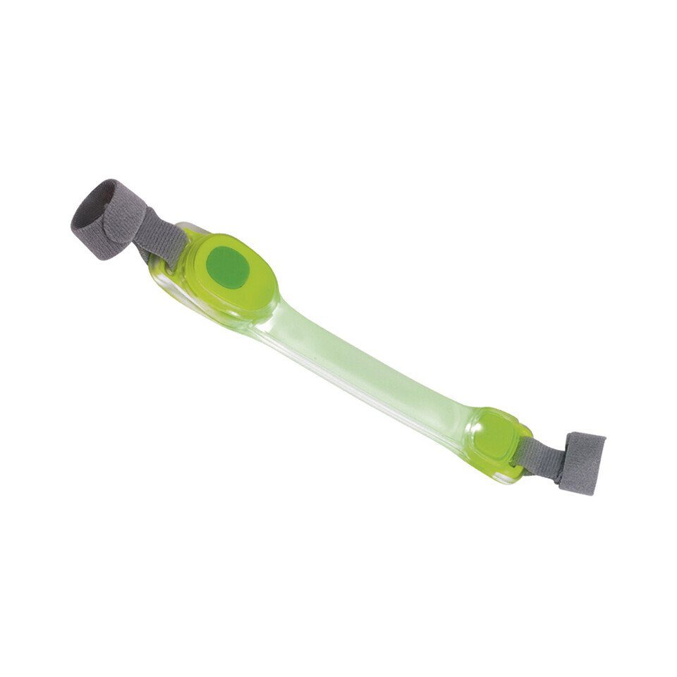 Hundehalsbandleuchte LED Klettband Flash gelb