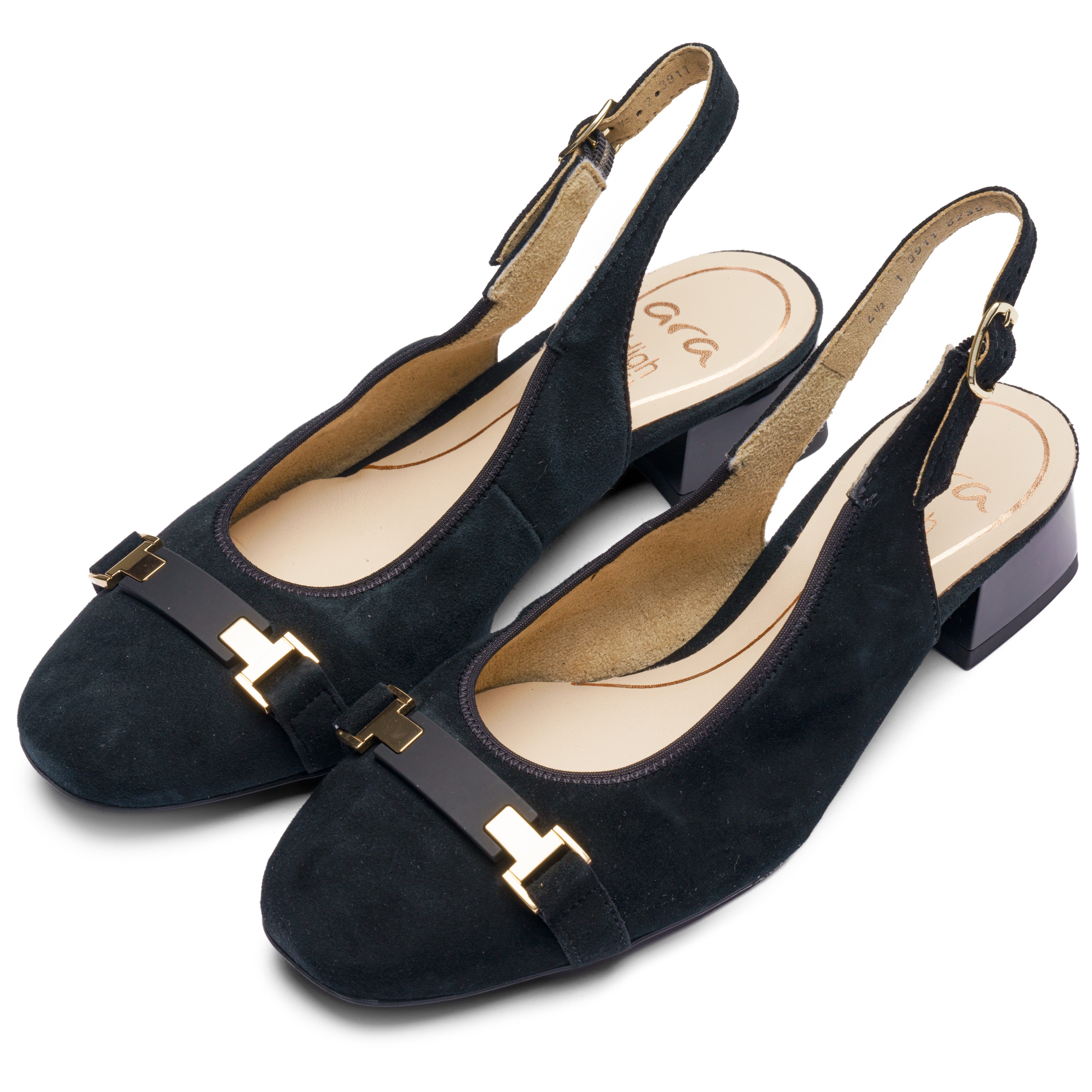Ara GRAZ Slingpumps, Blockabsatz, Businessschuh, mit verstellbarer Schnalle günstig online kaufen