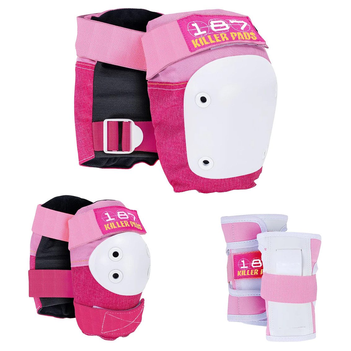 187 KillerPads Protektoren-Set Adult Six Pack (mit Knieschonern, mit Ellenbogenschonern, mit Handgelenkschonern), für Erwachsene