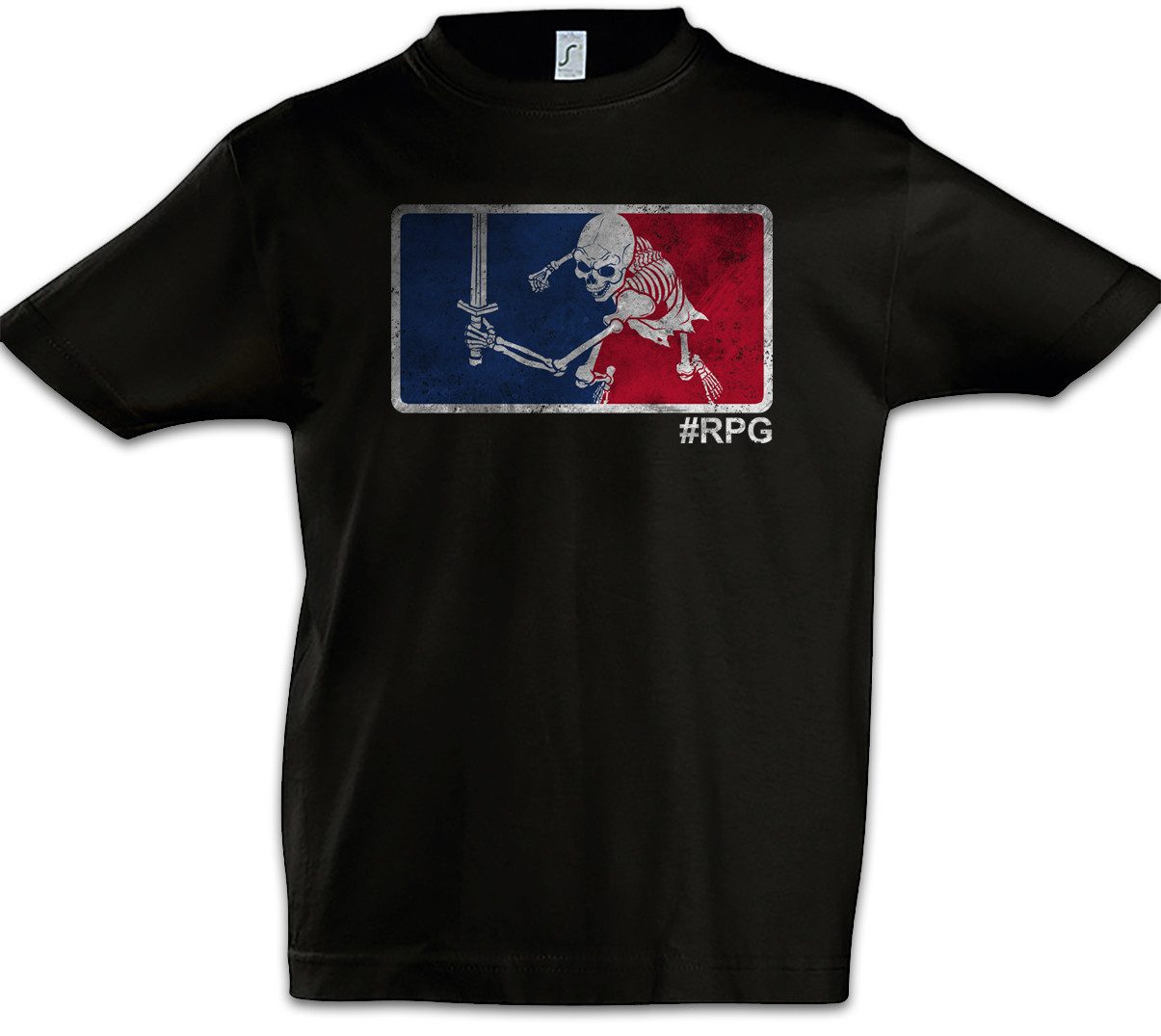 Print-Shirt #RPG Kinder T-Shirt Gamer Dungeons Gaming Dices Würfel Dragons
