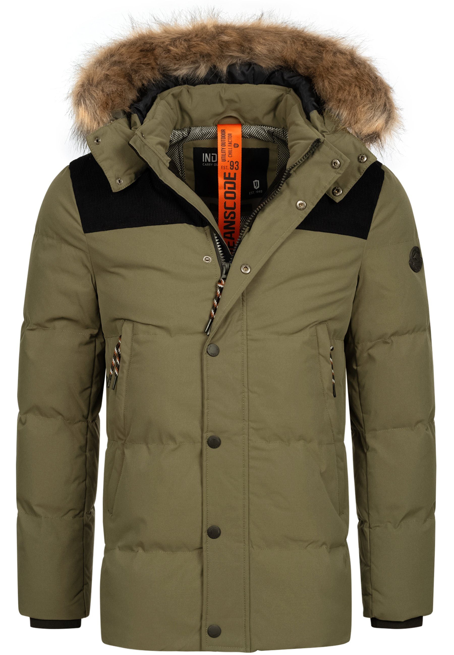 Indicode Parka Herren Hexyl Herrenparka Herrenjacke günstig online kaufen