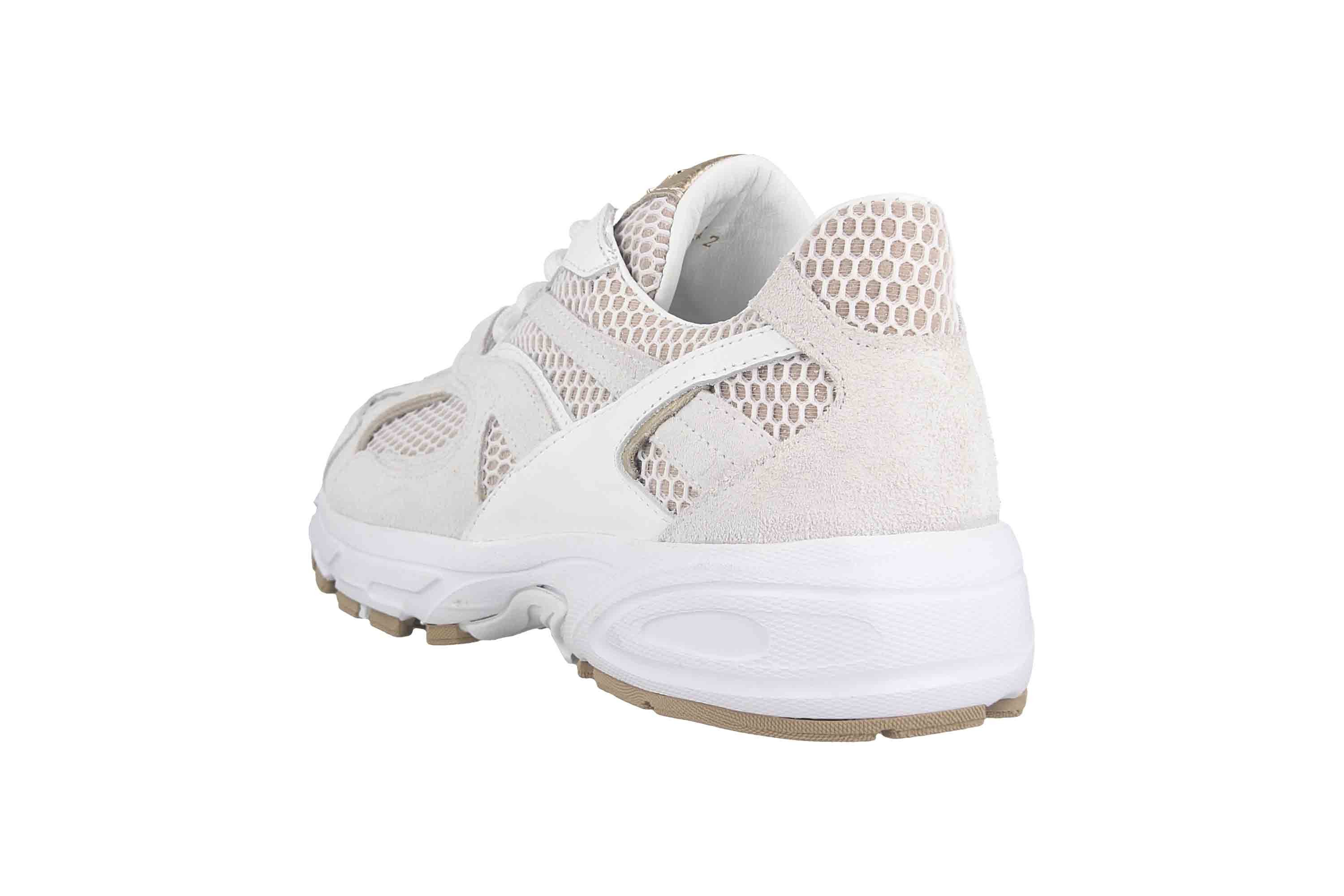 BABOUCHE Lifestyle Novy White/Gold Sneaker