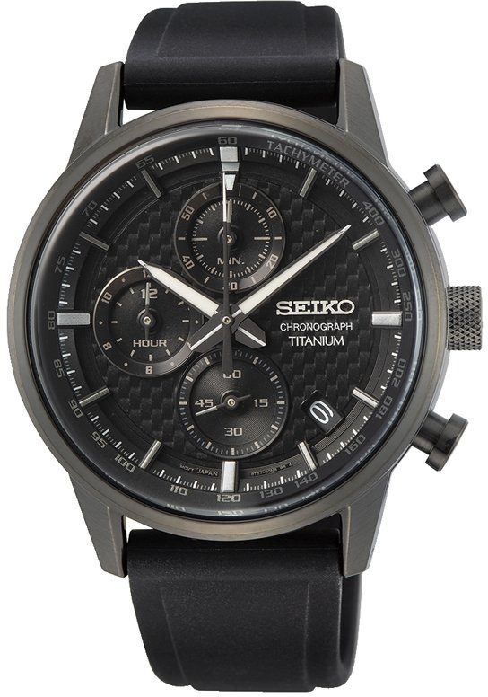 Seiko Chronograph SSB393P1, Armbanduhr, Quarzuhr, Herrenuhr, Datum, Stoppfunktion