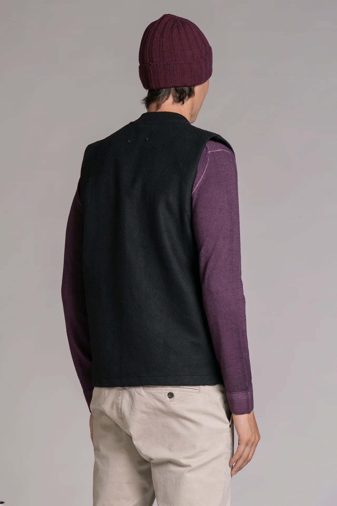 IMPURE Strickweste MARSH GILET MIXED WOOL - Weste - Woll-Mix-Weste