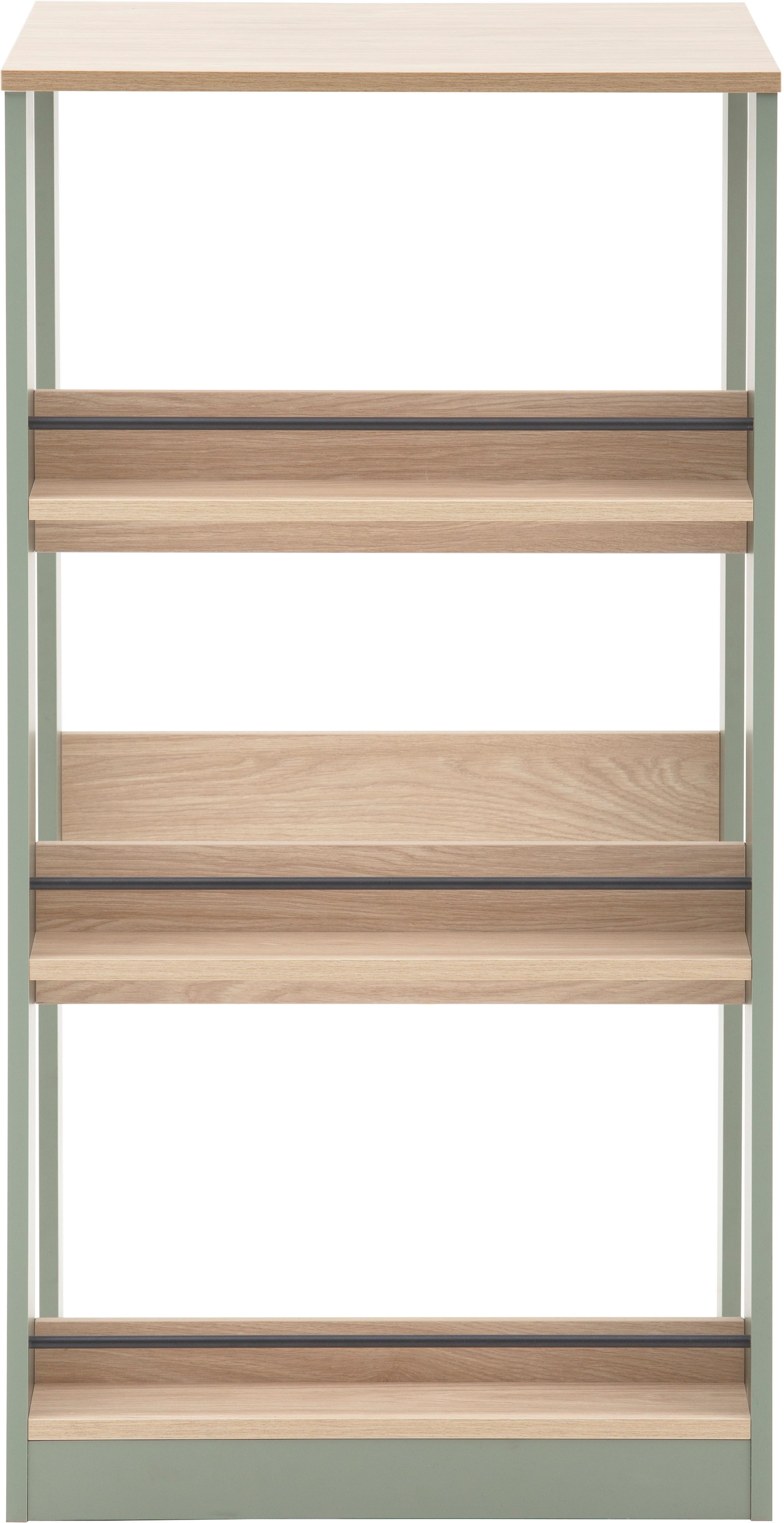 KOCHSTATION Küchentisch KS-Kolari (1-St), Breite 58 cm, mit 3 offenen Fächern