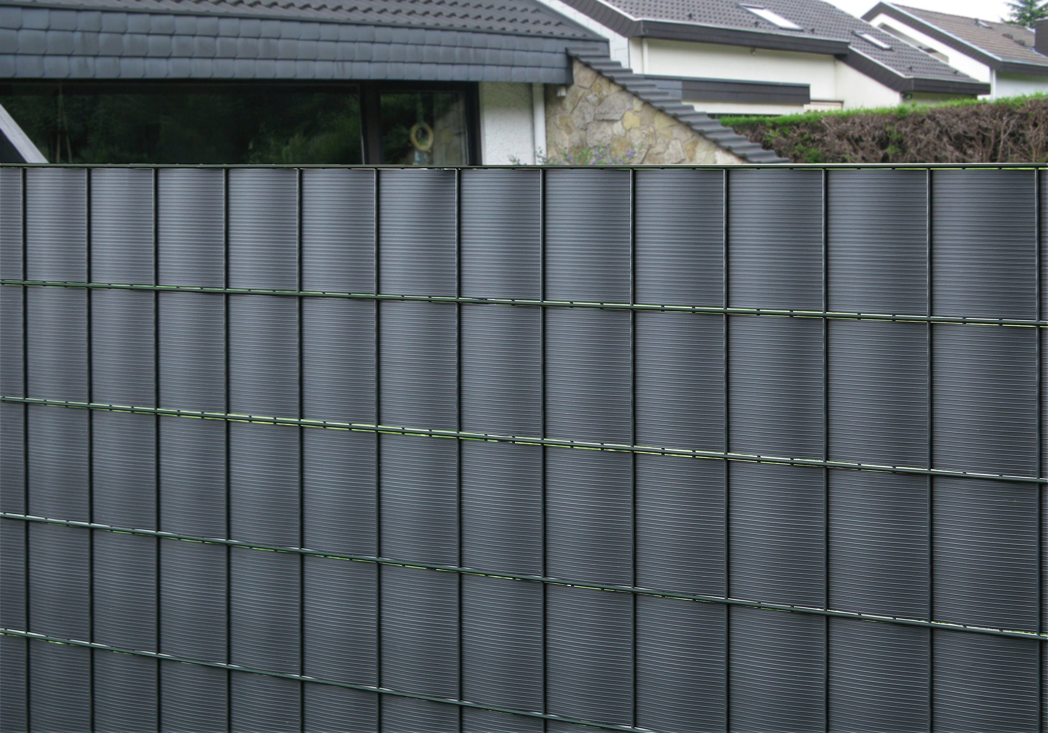GARDEN 'N' MORE Sichtschutzstreifen Fertigstreifen, 5 Sichtschutzstreifen, 2,01 m lang, 19 cm hoch