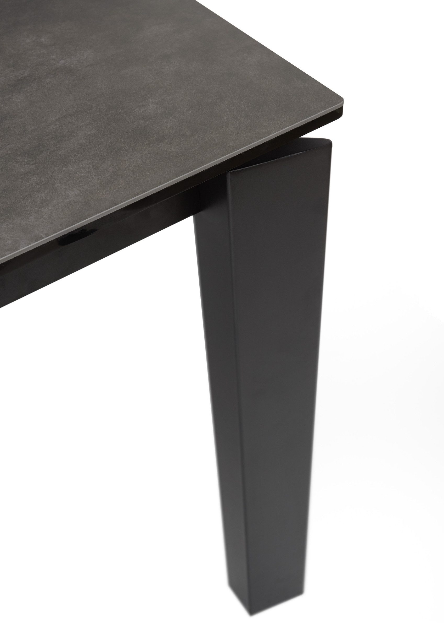 freiraum Kulissentisch Paul, (ausziehbar) in anthrazit, Keramik - 180(240)x76x95cm (BxHxT)