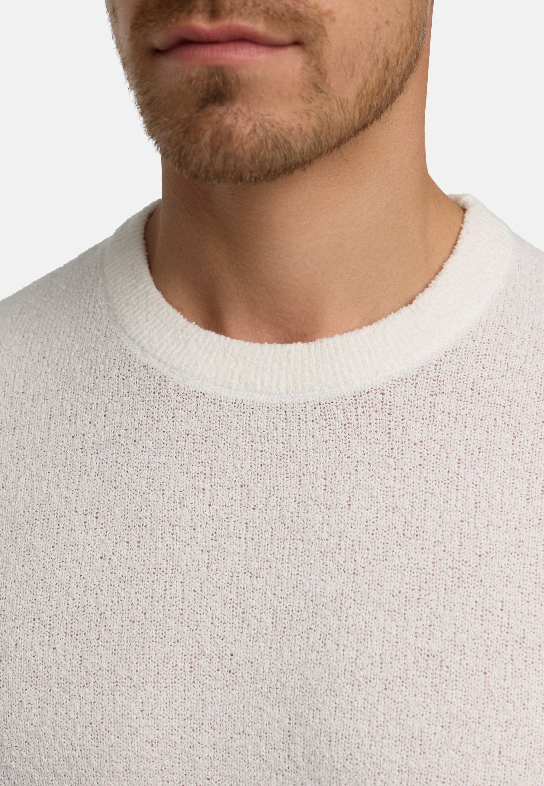INDICODE T-Shirt INBrokbell Leichter Strick Shirt mit weicher Haptik und cleanem Look – Bild 4 von 5