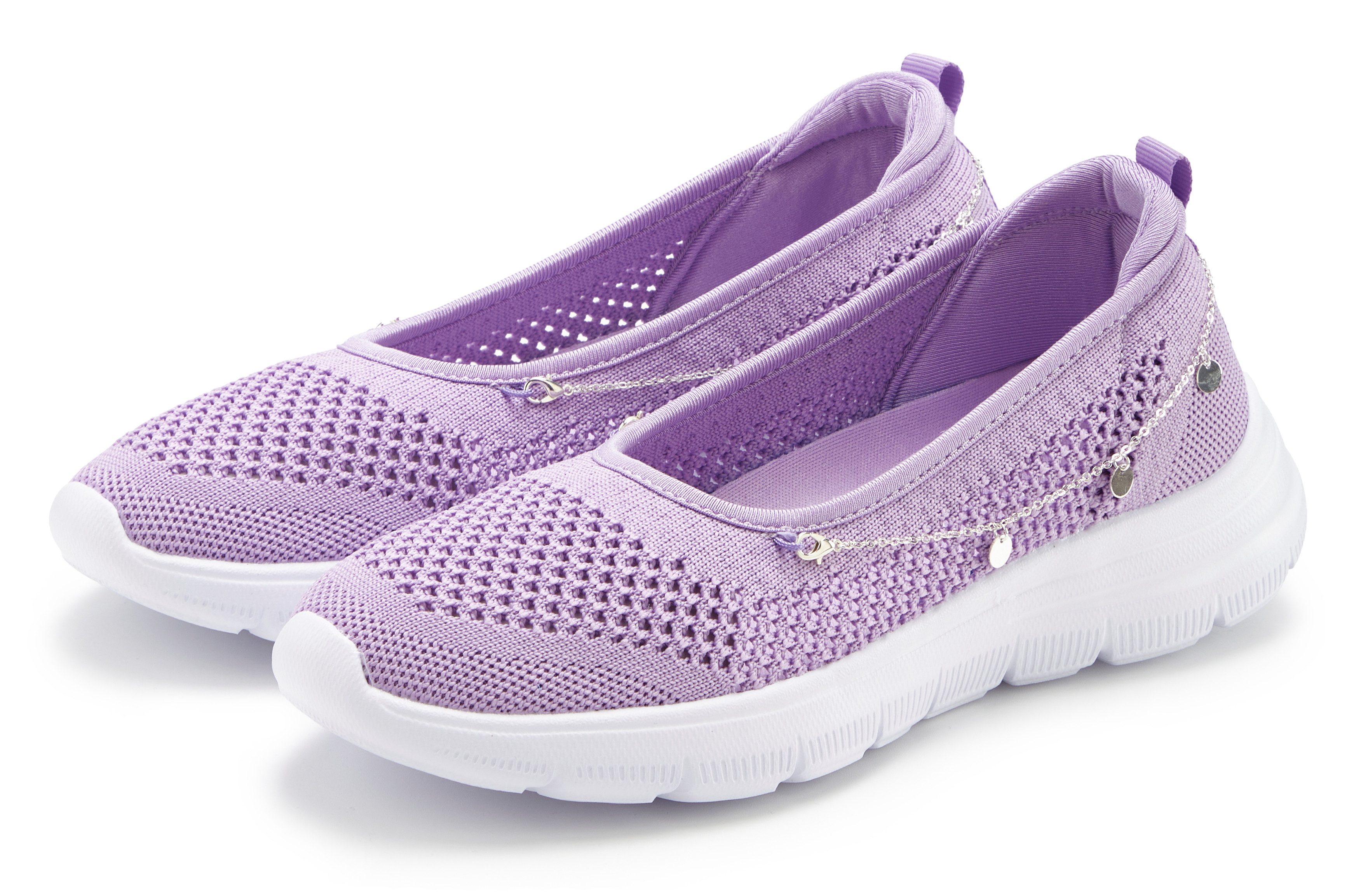 LASCANA Sneaker Slipper, Ballerina, Halbschuhe zum Reinschlüpfen VEGAN günstig online kaufen