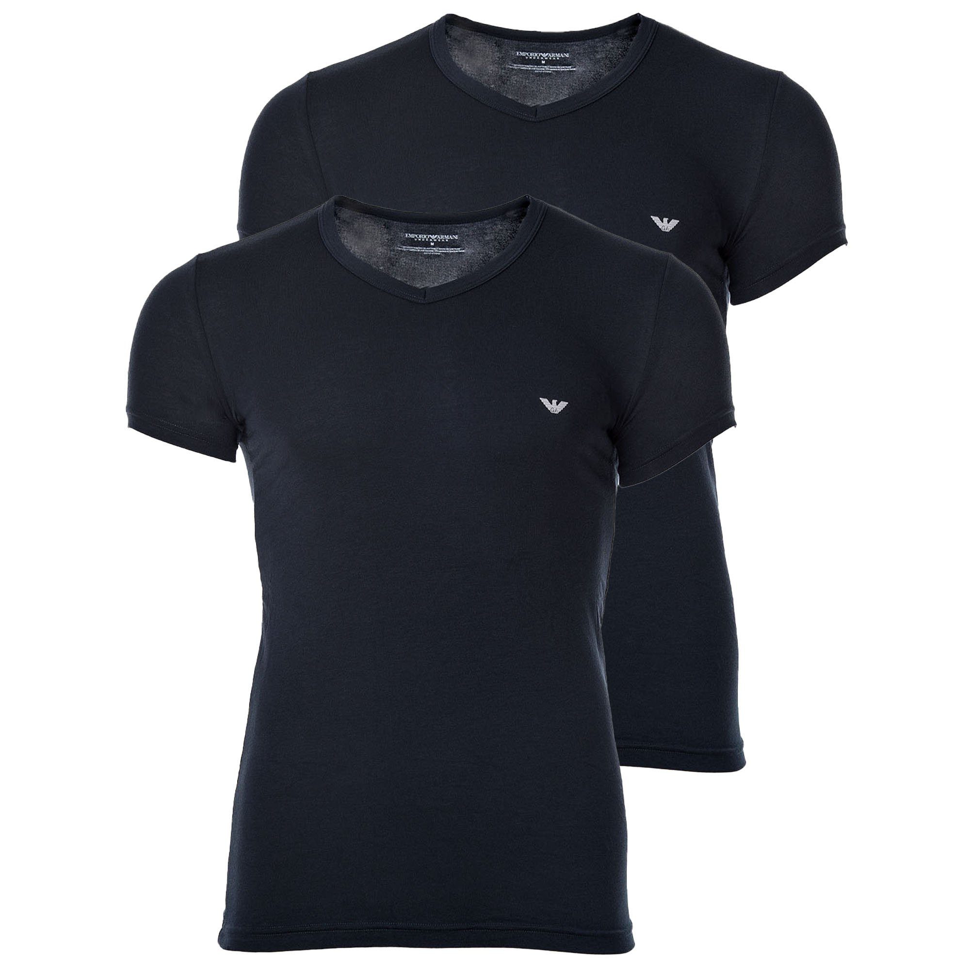 T-Shirt Herren T-Shirt 2er Pack Baumwolle