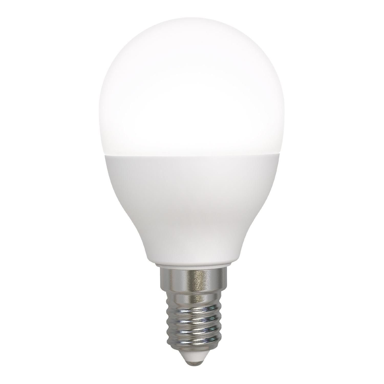 DELTACO SMART HOME LED-Leuchtmittel SH-LE14G45W Smarte LED Birne für E14 Sockel 5W dimmbar weiß, E14, inkl. 5 Jahre Herstellergarantie