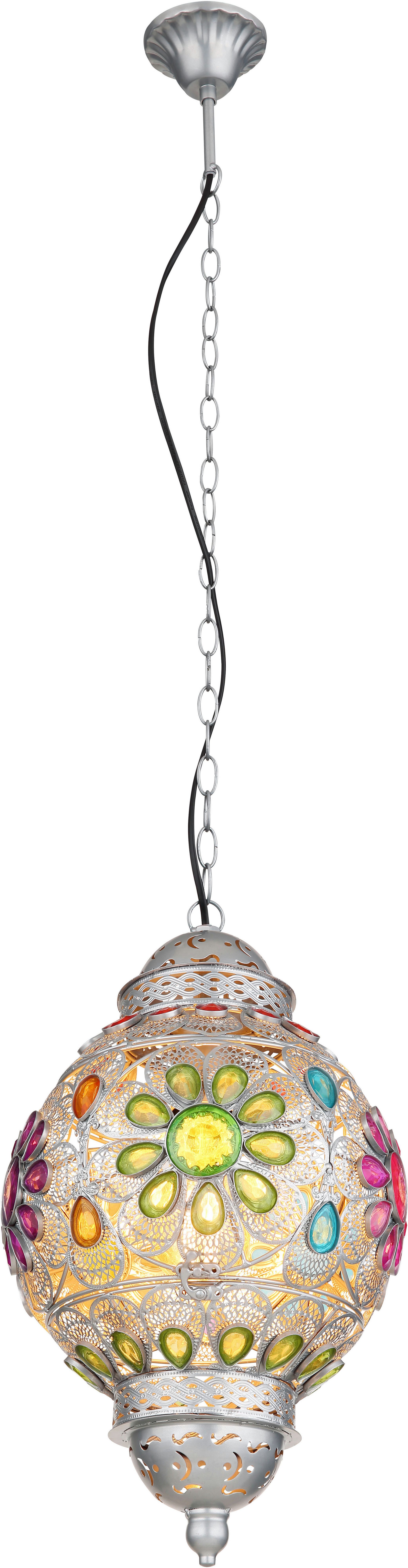 GLOBO LIGHTING Hängeleuchte GELASIUS, ohne Leuchtmittel, Hängelampe/Pendelleuchte/Esszimmer/Wohnzimmer/Esstisch