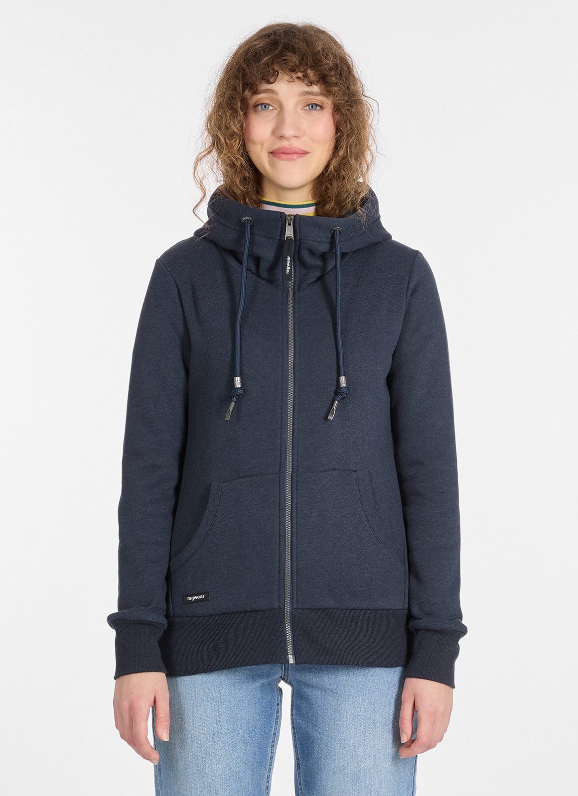Ragwear Kapuzensweatjacke Damen Neskia Zip