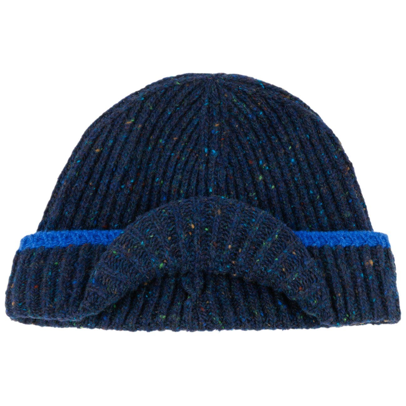 Stetson Beanie (1-St) Strickmütze mit Umschlag, Made in Italy