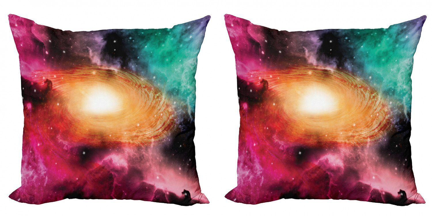 Stardust Galaxy Abakuhaus Wissenschaft (2 Cosmos Accent Doppelseitiger Digitaldruck, Stück), Modern Kissenbezüge