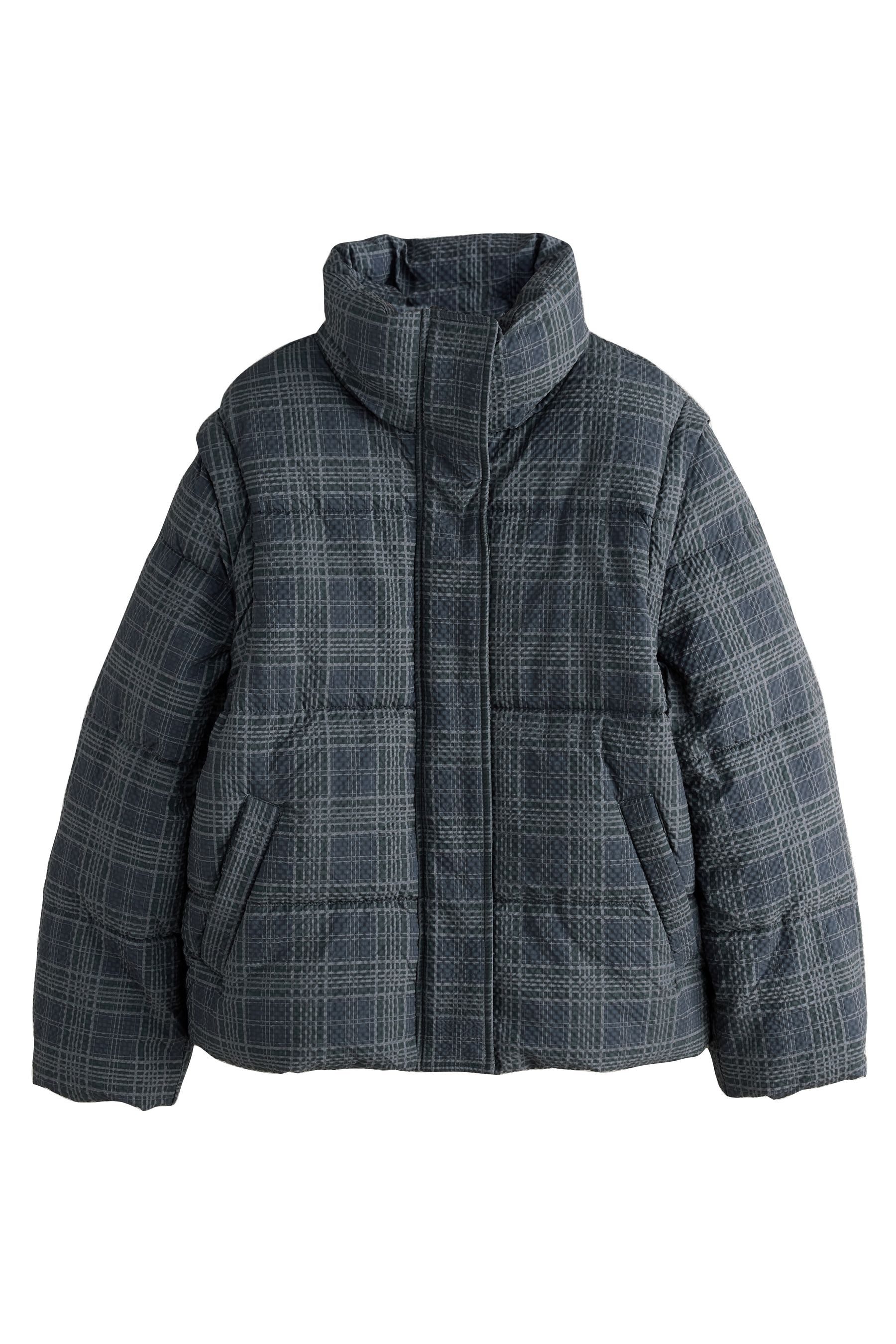 Next Steppmantel Kurzer Steppmantel mit abnehmbaren günstig online kaufen