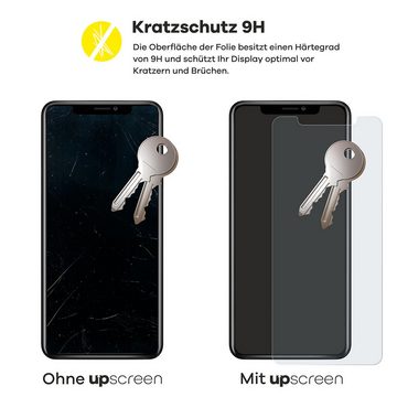 upscreen flexible Panzerglasfolie für OnePlus Nord 2T 5G, Displayschutzglas, Schutzglas Glasfolie matt entspiegelt