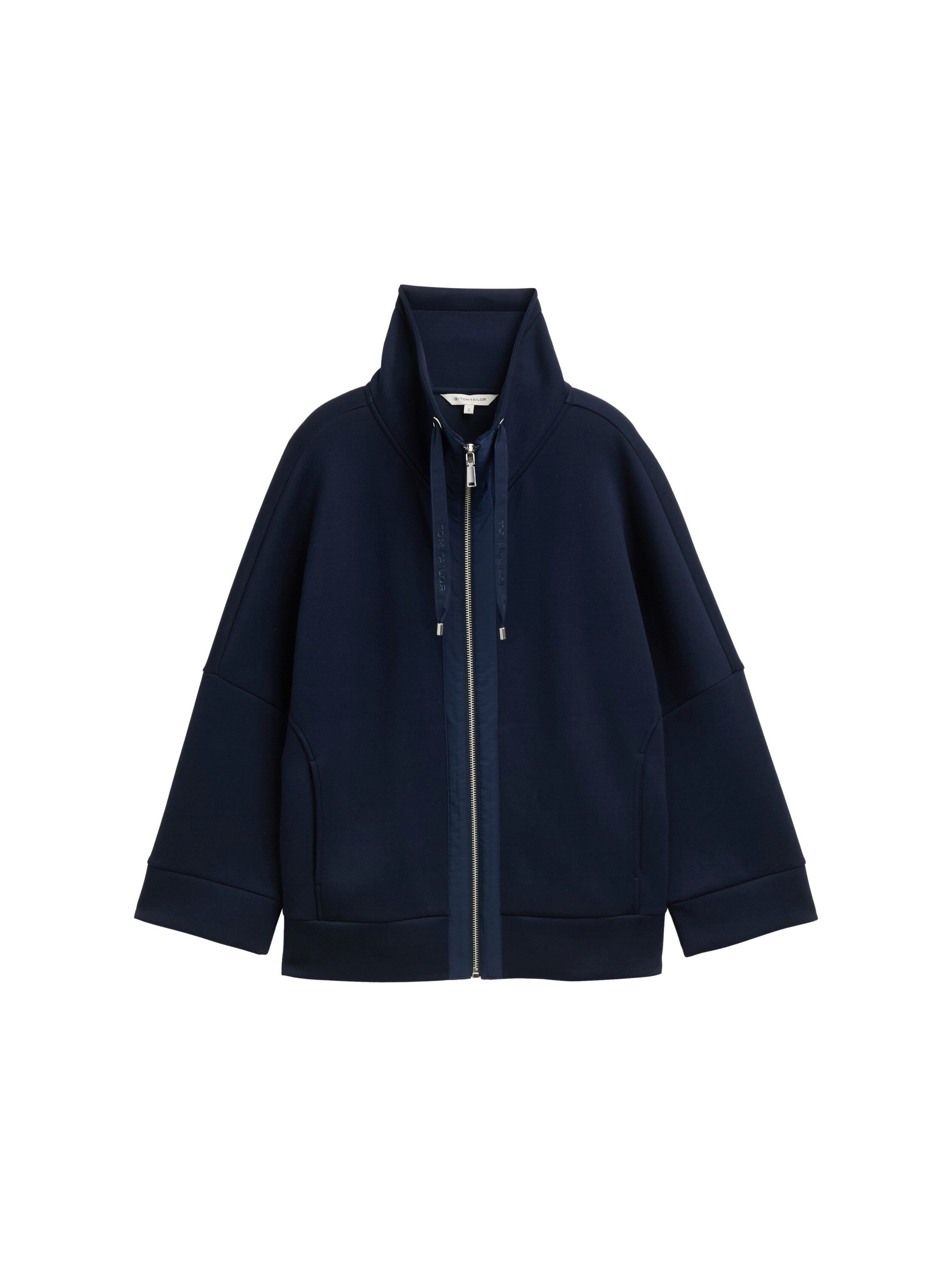 TOM TAILOR Sweatjacke Boxy Fit Scuba Sweatjacke günstig online kaufen