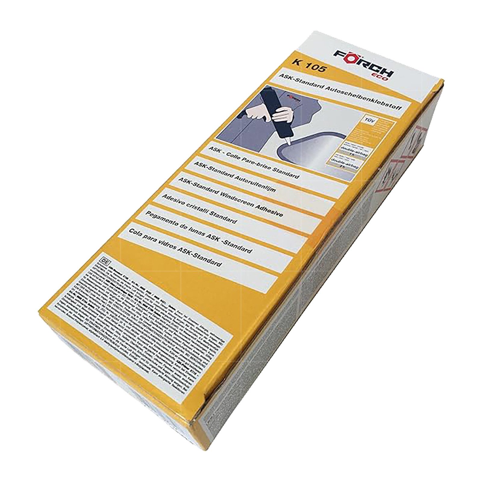 FÖRCH Klebstoff K105 ASK-Standard Autoscheibenklebstoff Set