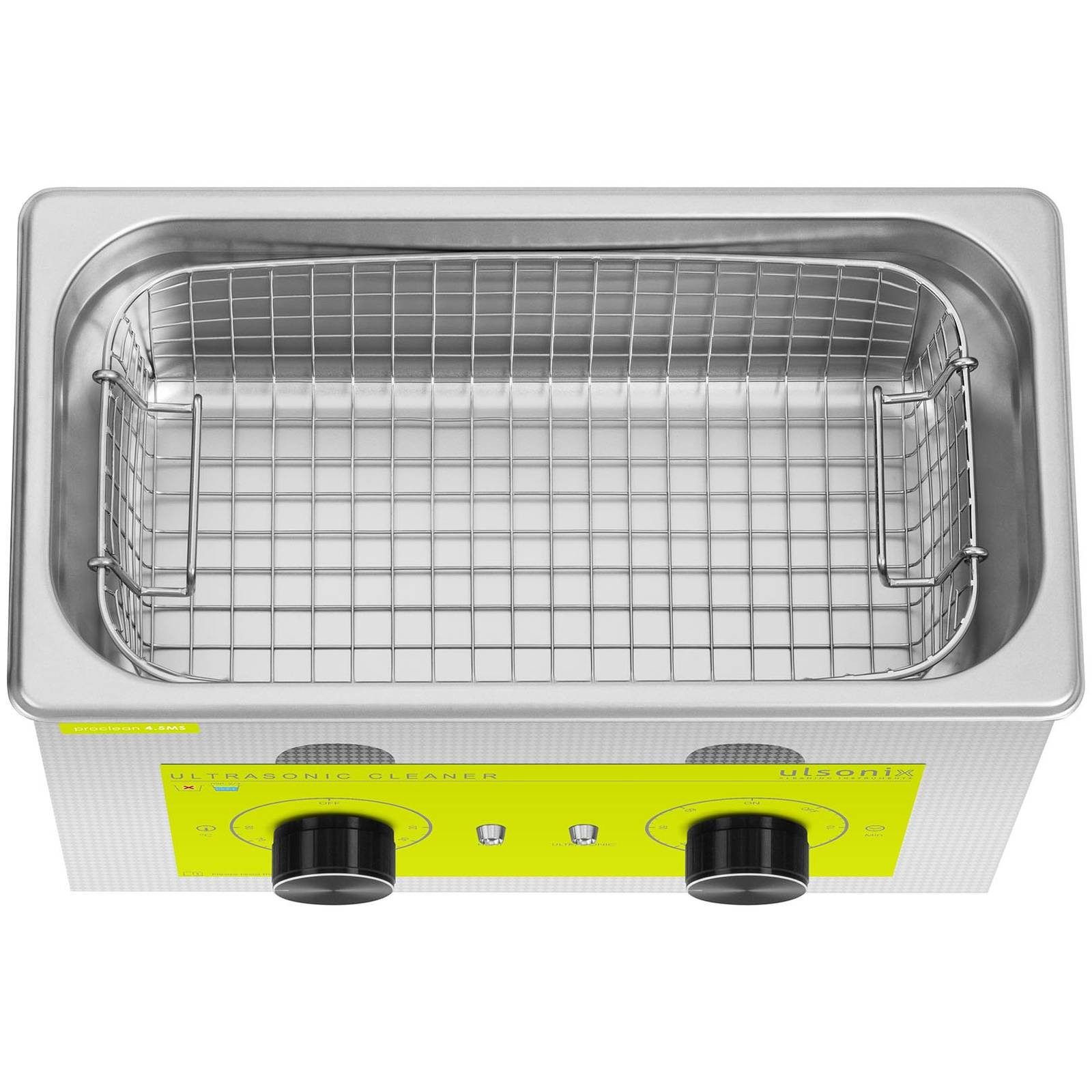 Ulsonix Ultraschallreiniger 4,5 L Ultraschallreinigungsgerät Ultraschallbad 120 W 40 kHz Timer, verschiedene Größen
