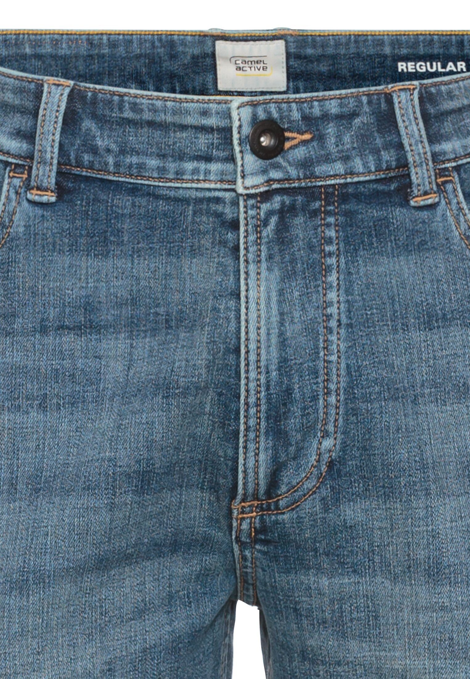 camel active Bequeme Jeans 5-Pkt Regular Fit