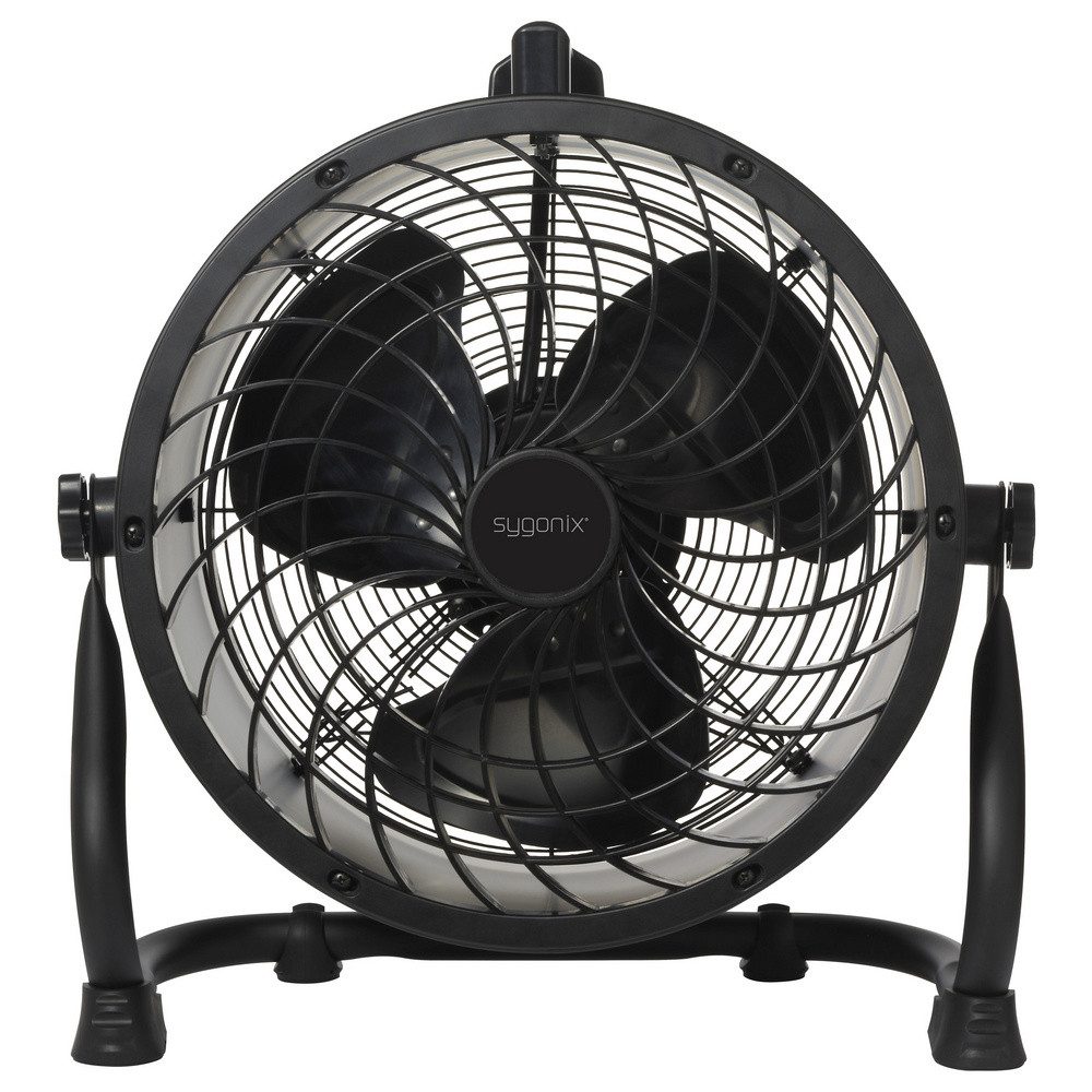 Sygonix Bodenventilator Sygonix Bodenventilator 120 W (x H) 520 mm x 530 mm Schwarz Schwen, 52.00 cm Durchmesser