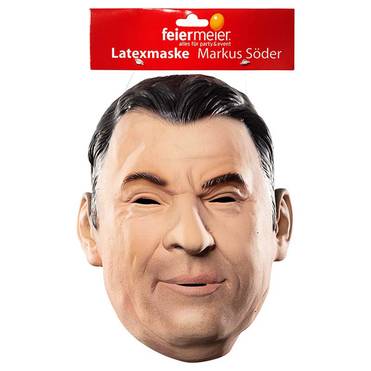 feiermeier Verkleidungsmaske feiermeier Realistische Latex-Maske 'Markus Söder'