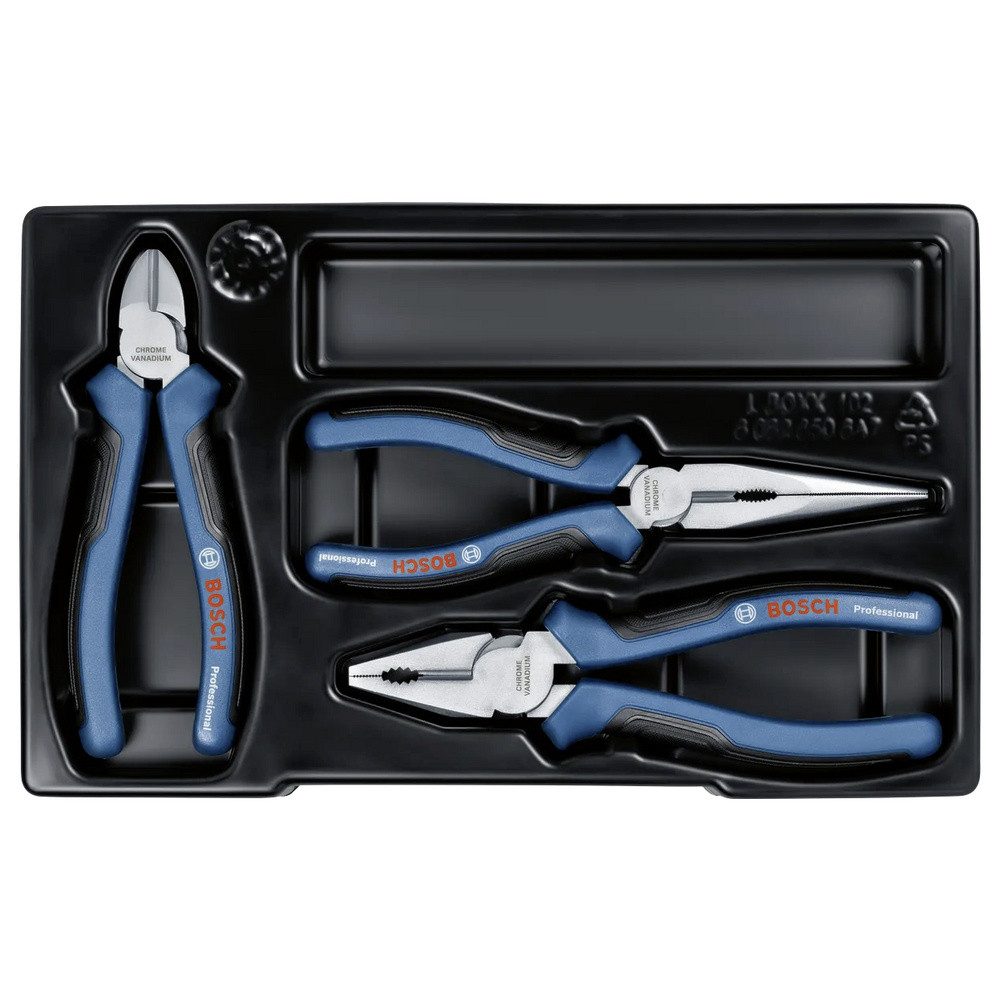 Bosch Professional Zangenset Bosch Professional 1600A016BG Werkstatt Zangen-Set 3teilig