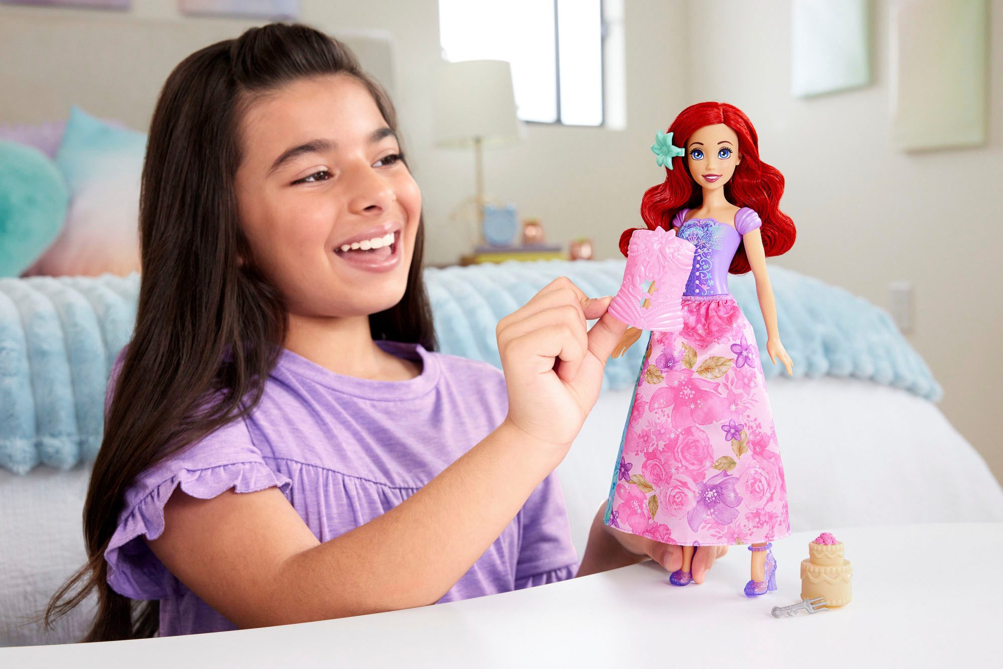 Mattel® Anziehpuppe Disney Princess Spin & Reveal Arielle günstig online kaufen