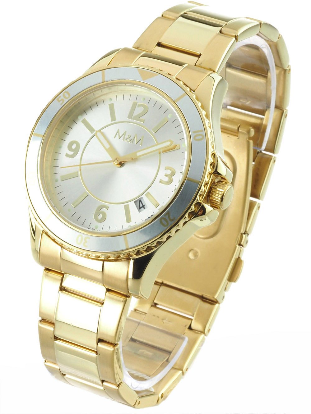M&M Germany Quarzuhr Herren Uhr M11846-243