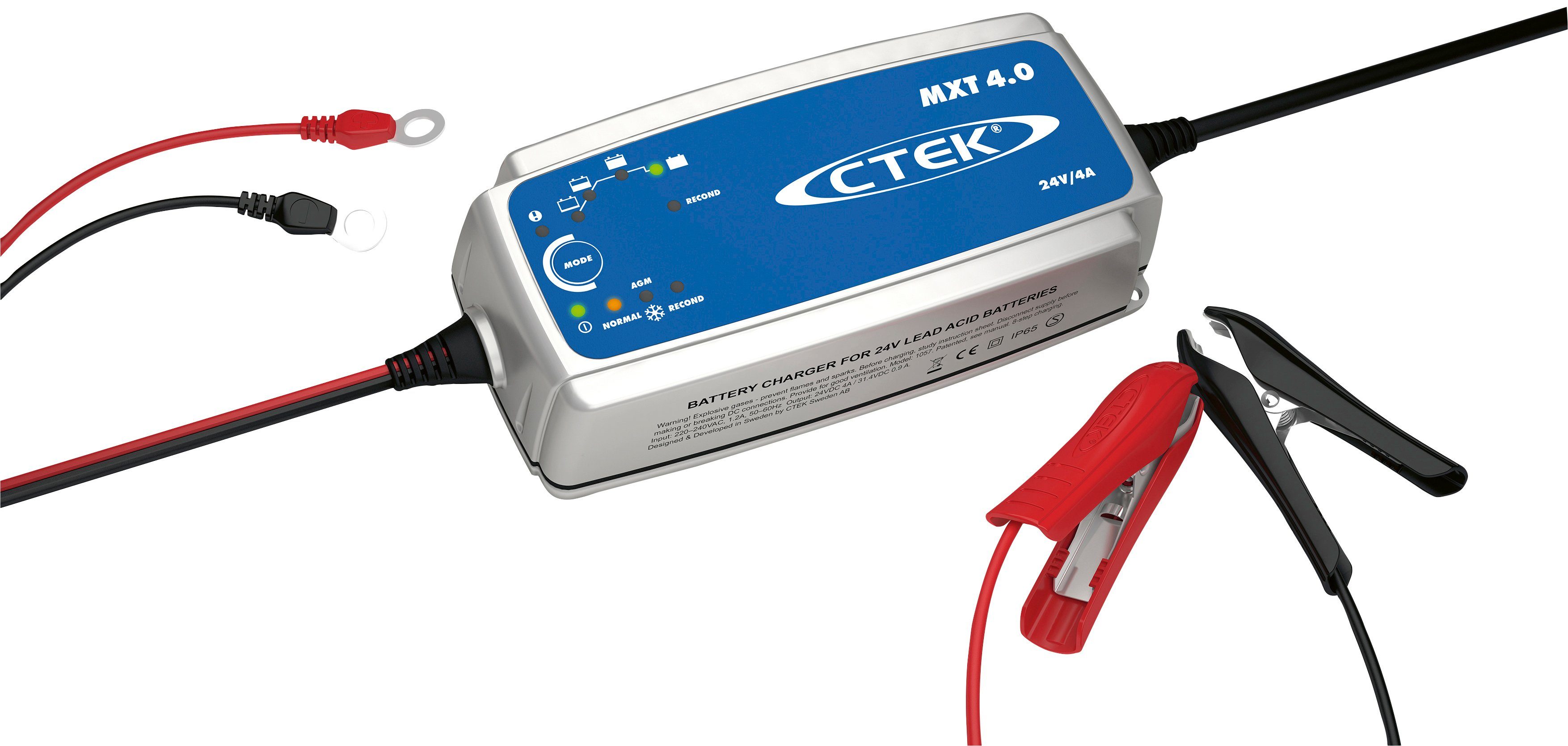 MXT Stromversorgung 4.0 verwendet werden) CTEK als Batterie-Ladegerät (Kann
