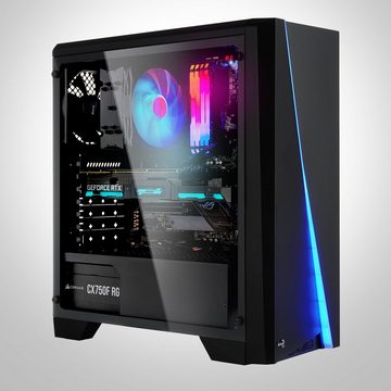 Memory PC Gaming-PC (AMD Ryzen 5 5600 G, RX 6650 XT, 16 GB RAM, 500 GB SSD, Luftkühler)