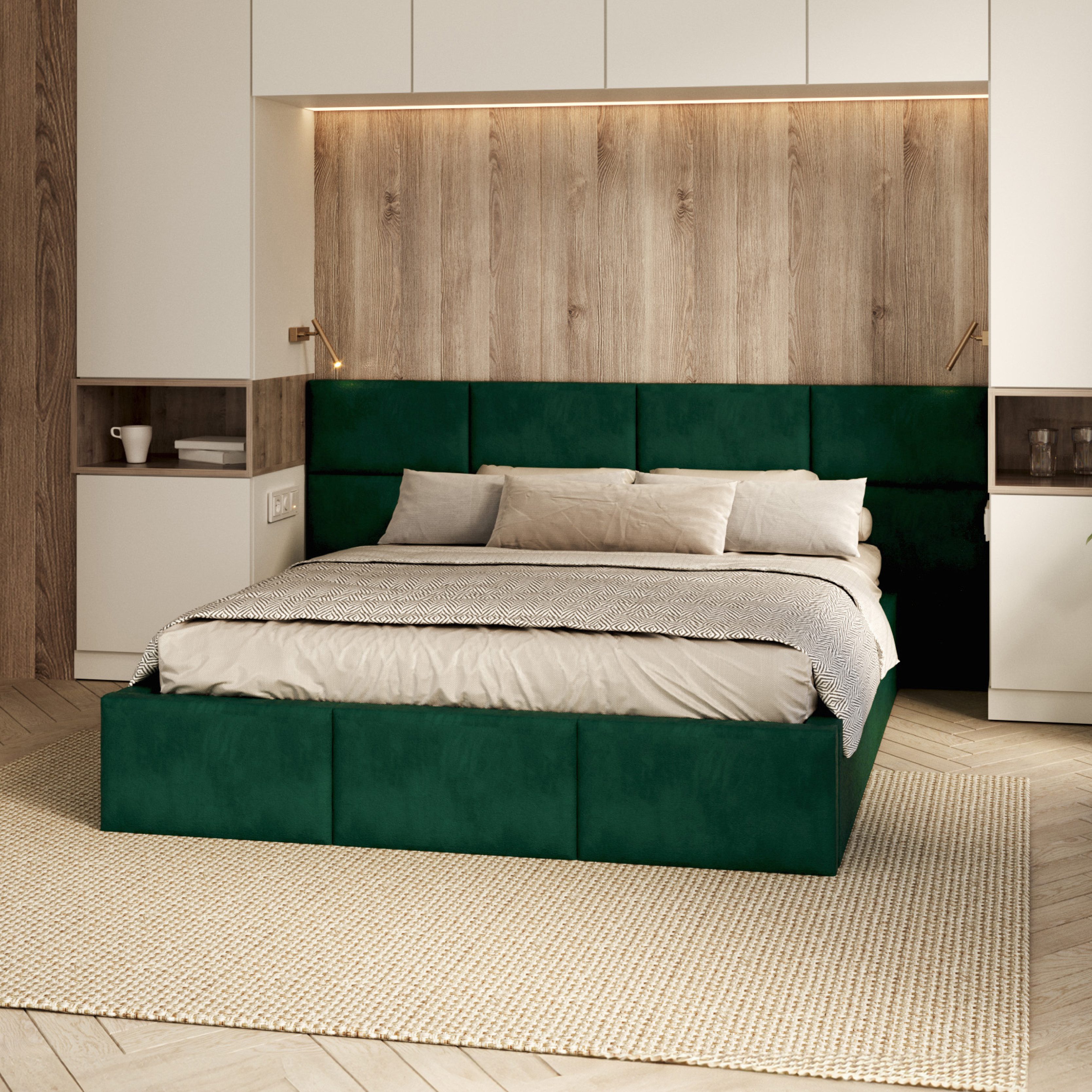 FDM Polsterbett DORIS Bettgestell 90x200, 120x200, günstig online kaufen