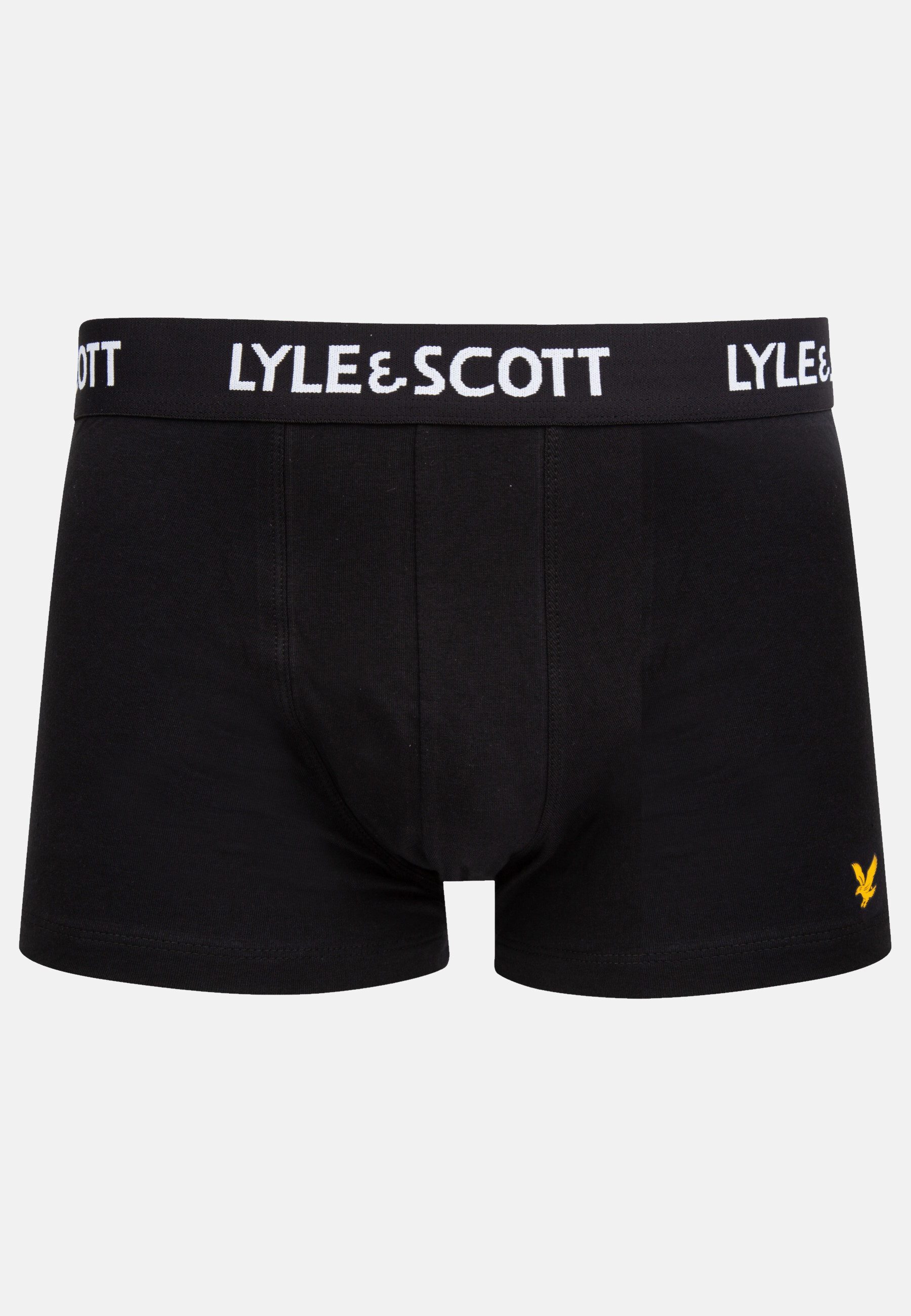Lyle & Scott Boxershorts Boxershorts Unterhosen 3-Pack (3-St)
