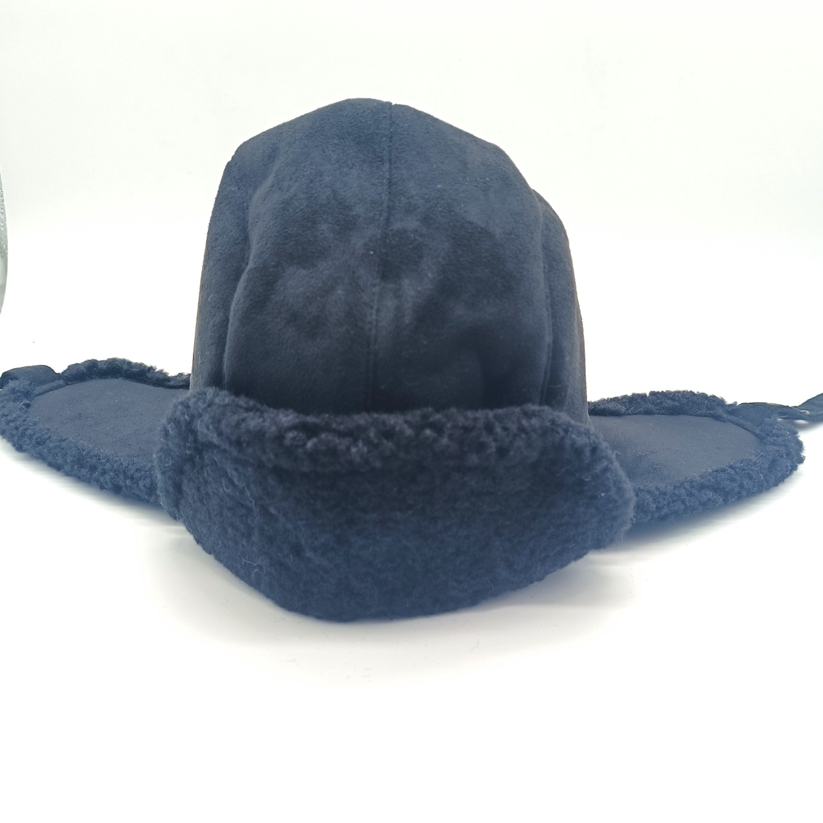 Seeberger Sonnenhut Kunstfell Chapka schwarz/schwarz