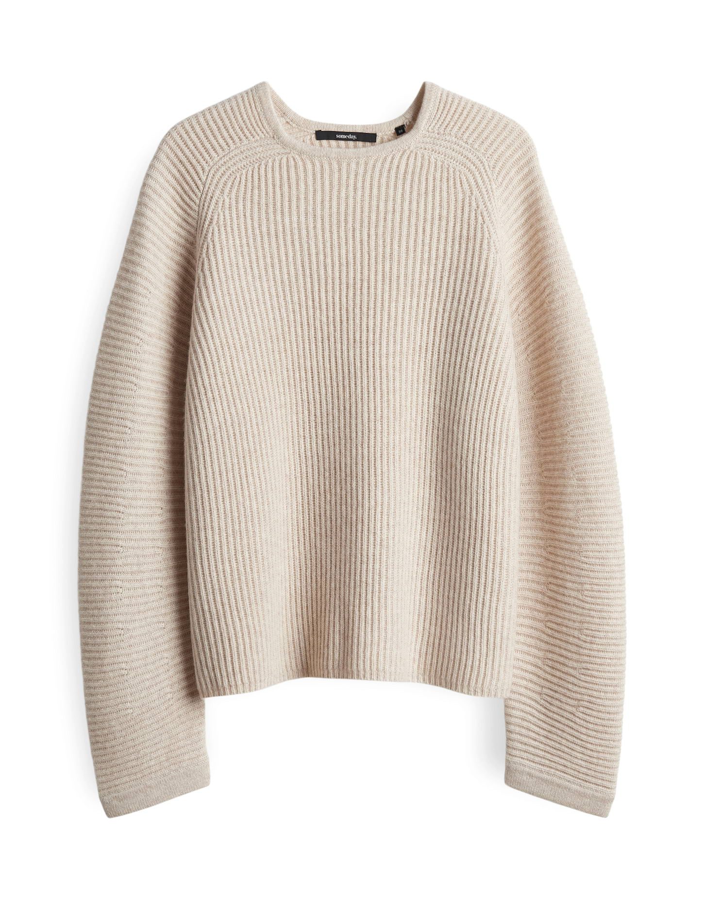 Strickpullover TUDY Loose Strickpullover im Rippstrickmuster