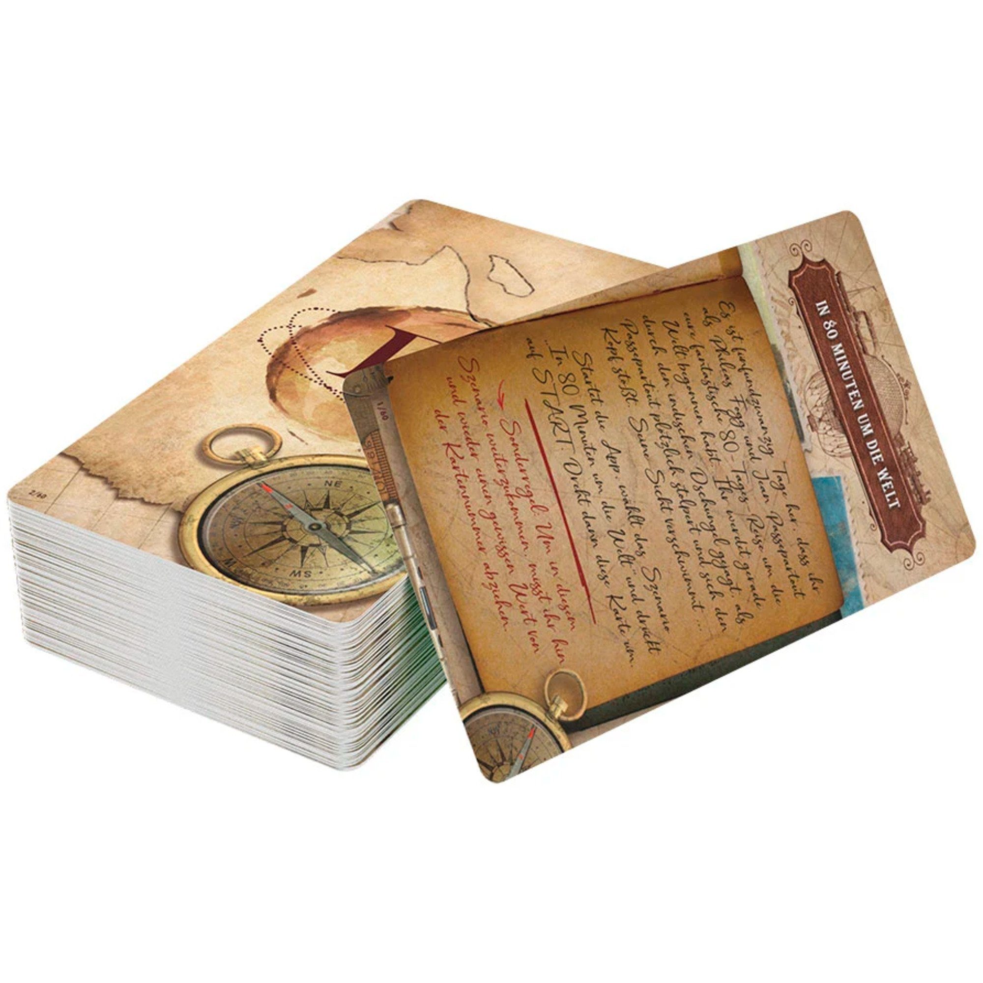 Asmodee Spiel Asmodee Unlock! In 80 Minuten um die Welt