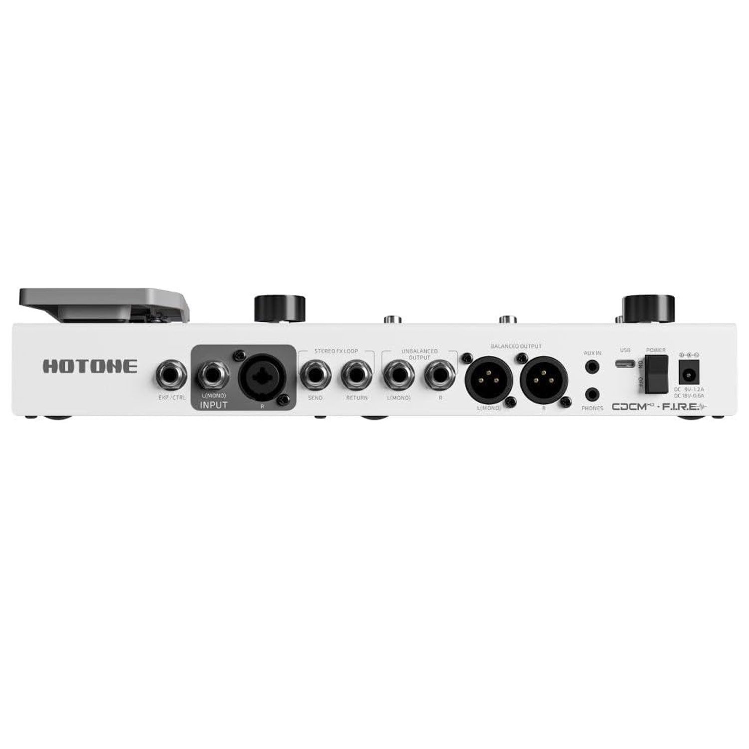 Hotone E-Gitarre Hotone Effektgerät Ampero II Amp-Modeler mit Kopfhörer, Digital, 1-St., Effektgerät, Vorteils-Set mit Kopfhörer
