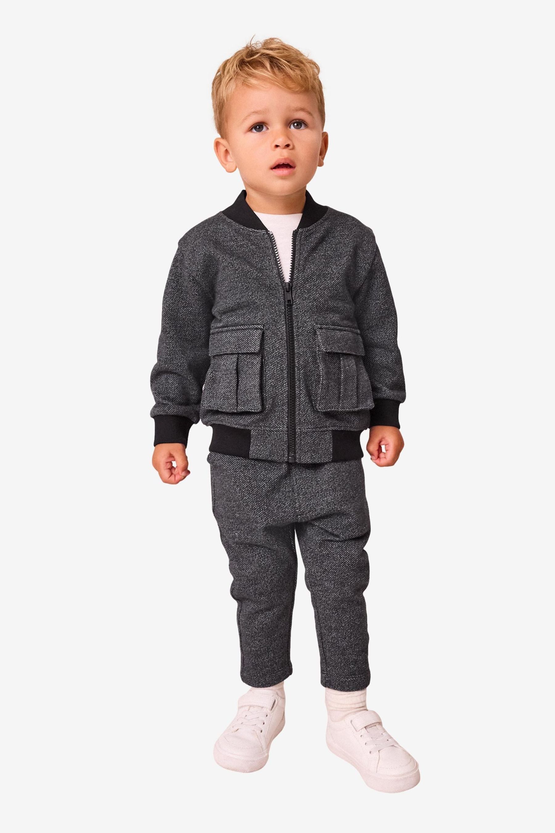 Next Sweatanzug 2er-Set mit Jersey-Bomberjacke und günstig online kaufen