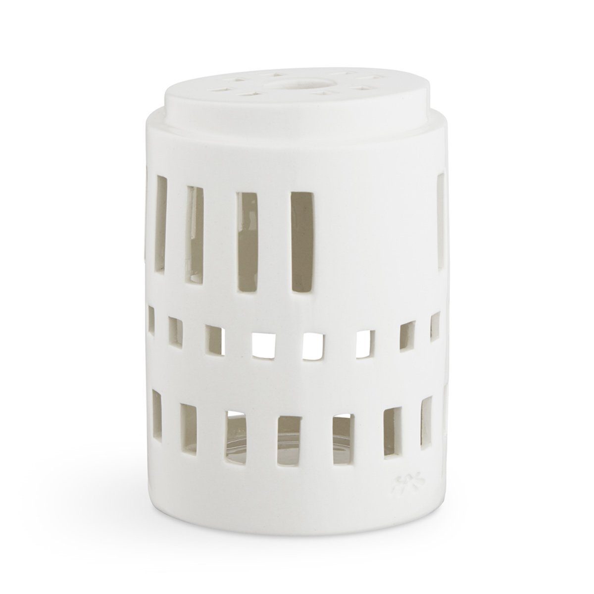 Kähler Teelichthalter Lichthaus Urbania Little Tower; Teelichthaus aus Keramik