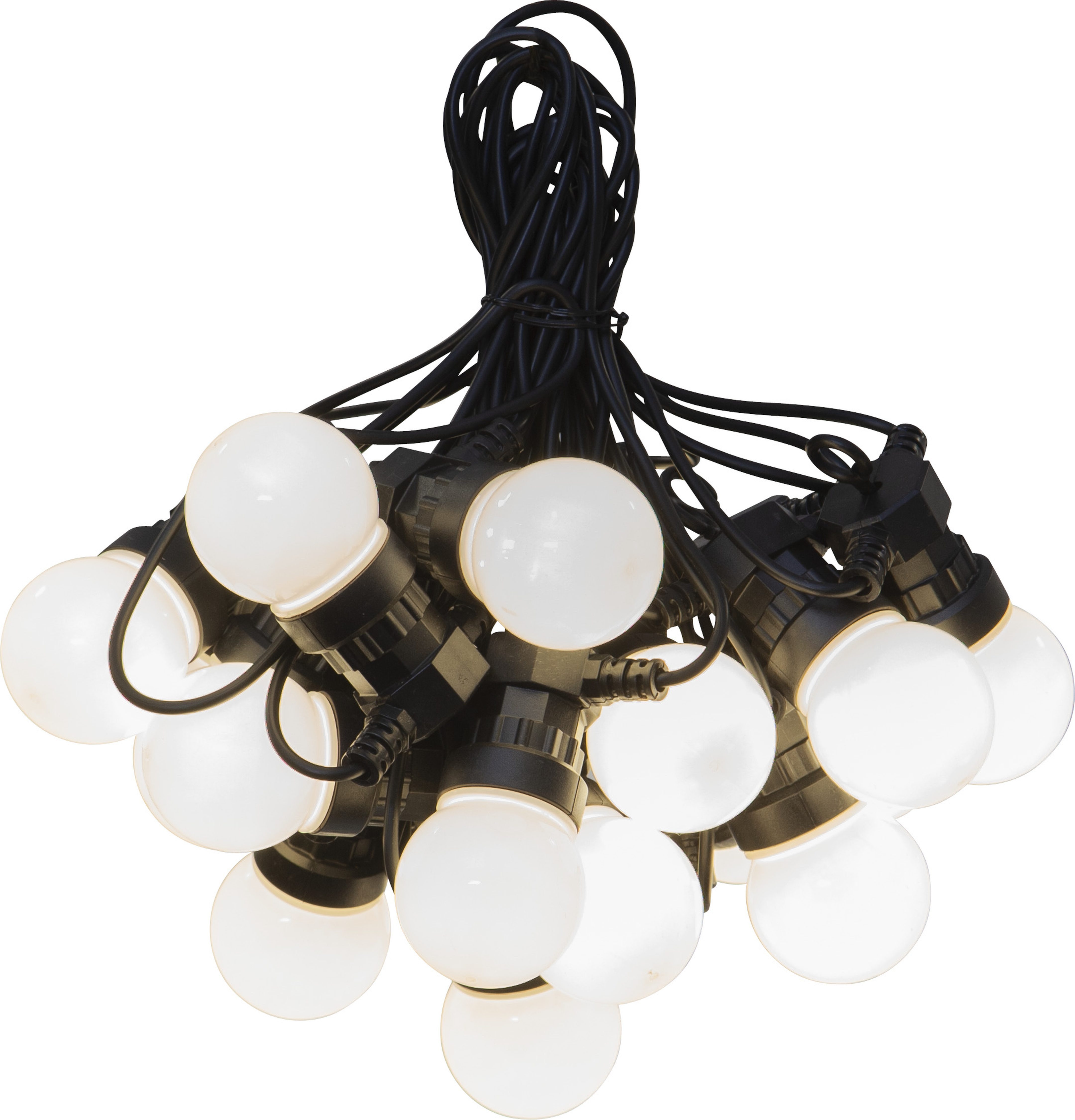 STAR TRADING LED-Lichterkette Circus Small, 20-flammig, ca.11,5x5 cm, ca. 8,55 m Länge, mit Trafo, outdoor, Vierfarb-Karton