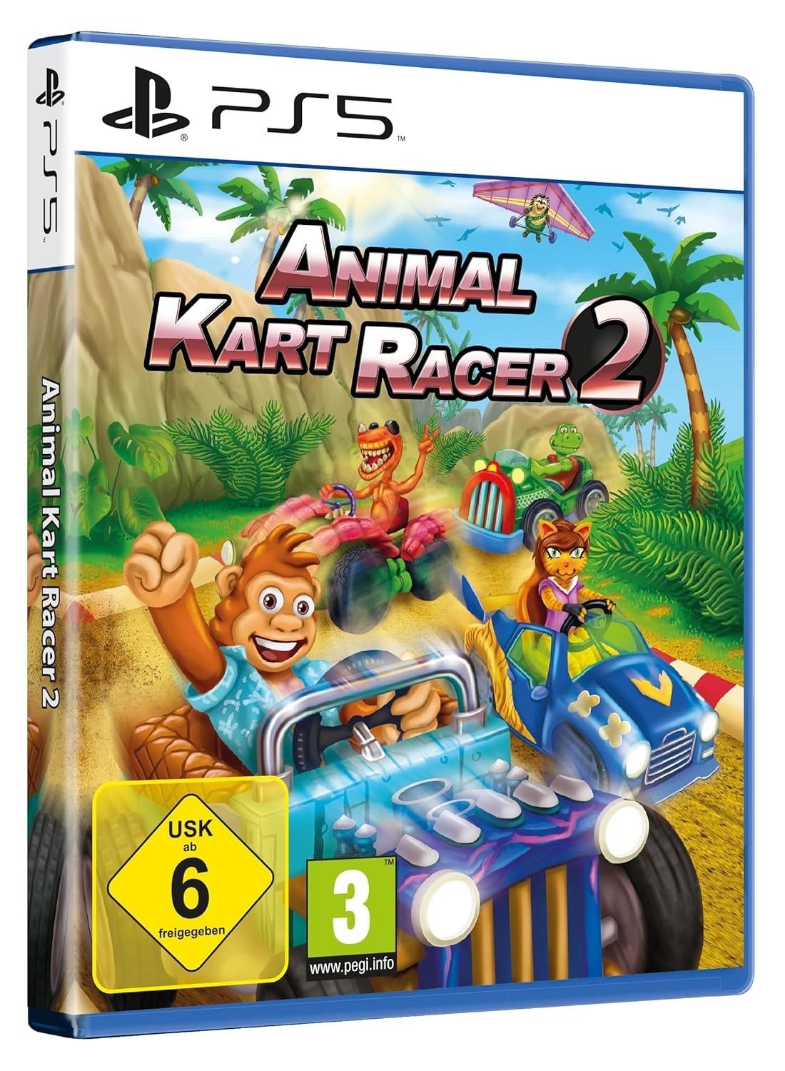 PS5 Animal Kart Racer 2 - Playstation 5 (Blu-ray Disc), PlayStation 5