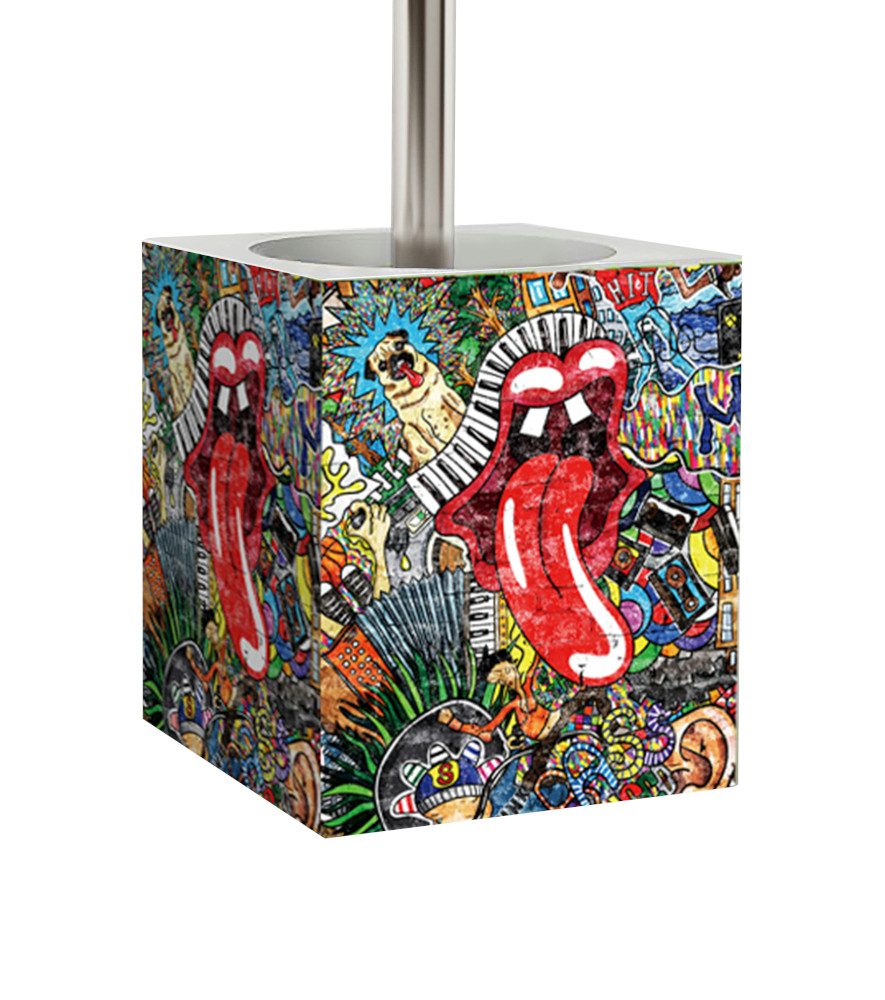 Sanilo WC-Reinigungsbürste mit Motiv, viele schöne WC Bürsten zur Auswahl, Klobürste mit auswechselbarem Bürstenkopf, modern & stylish – Bild 3 von 5