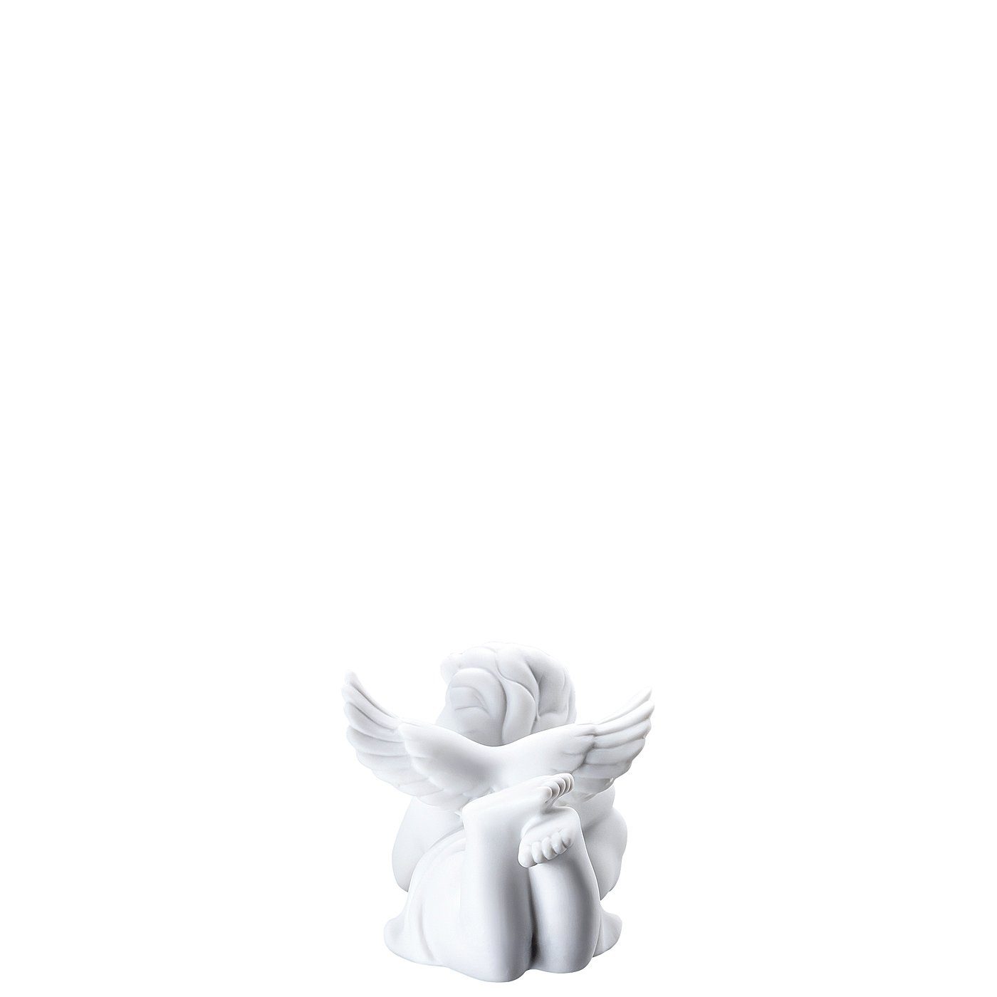 Engel träumend Engel Engelfigur Rosenthal klein matt Weiß